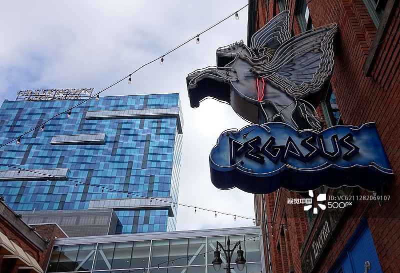 美国底特律图片素材