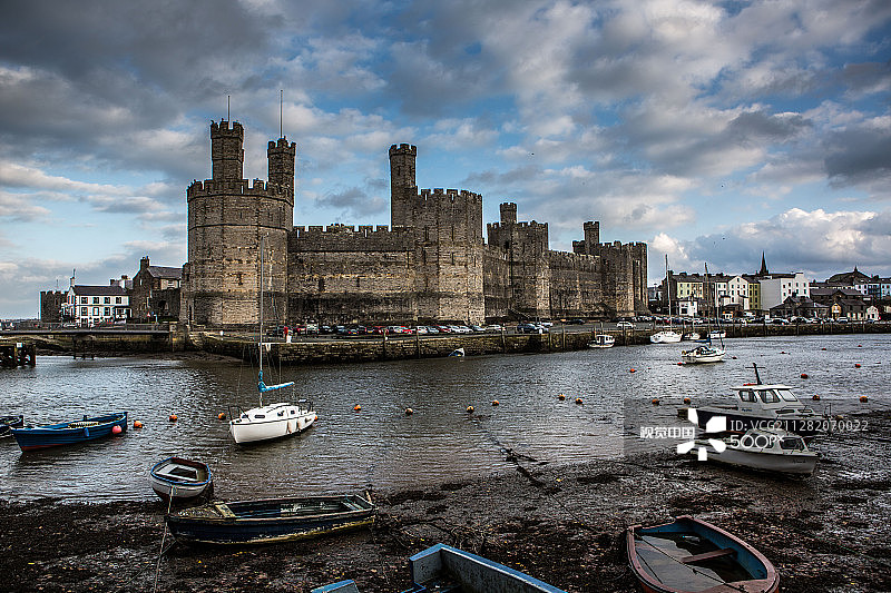 卡那封城堡图片素材