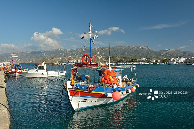 锡蒂亚的渔船图片素材