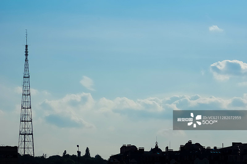 无线电塔图片素材