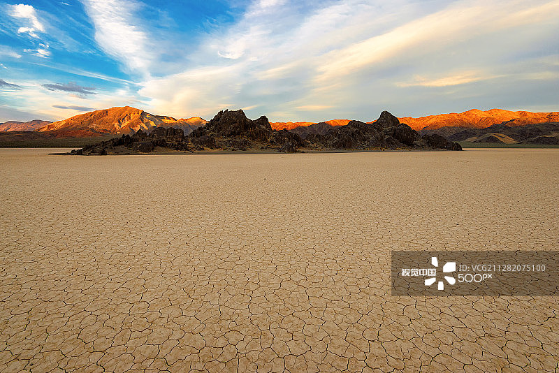 死亡谷日落图片素材