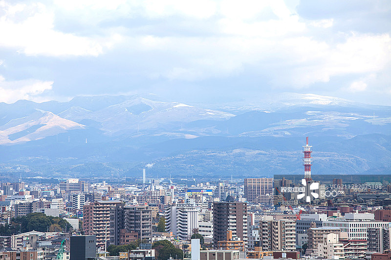 日本熊本城市景观图片素材