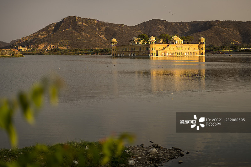 印度斋浦尔水宫图片素材