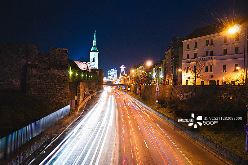 布拉迪斯拉发之夜图片素材