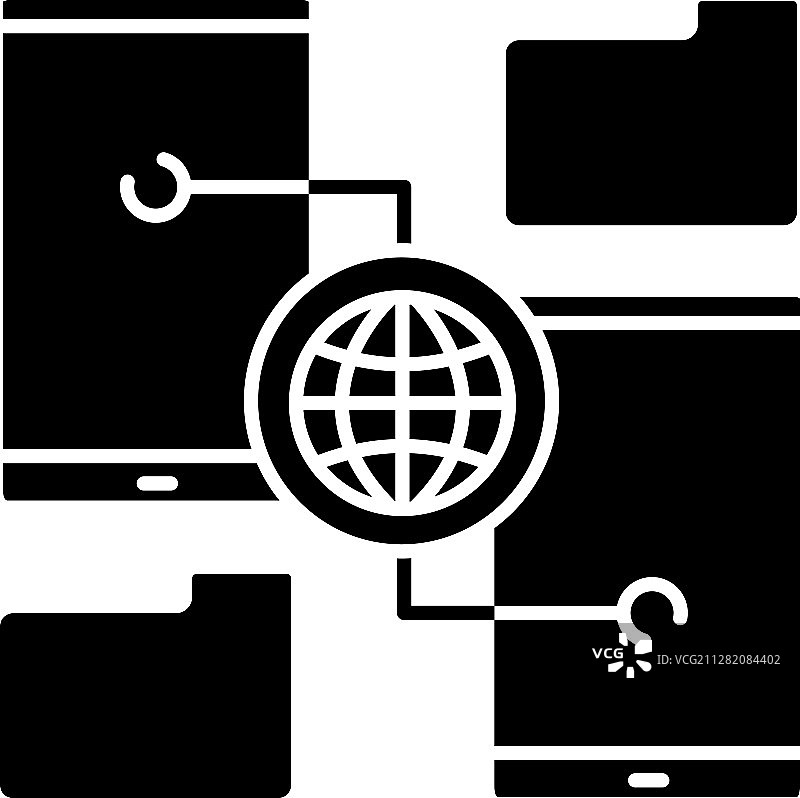 无线数据传输标志符号图标图片素材