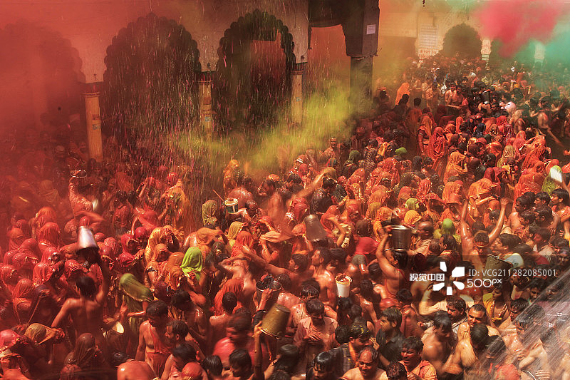 印度的胡里节图片素材