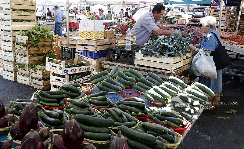 欧洲意大利西西里岛风光图片素材