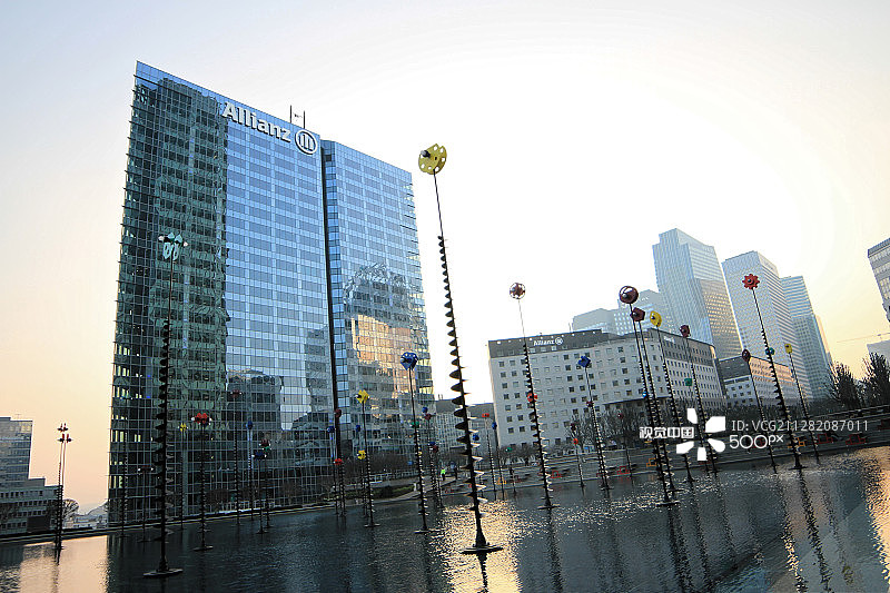 法国拉德芳斯图片素材