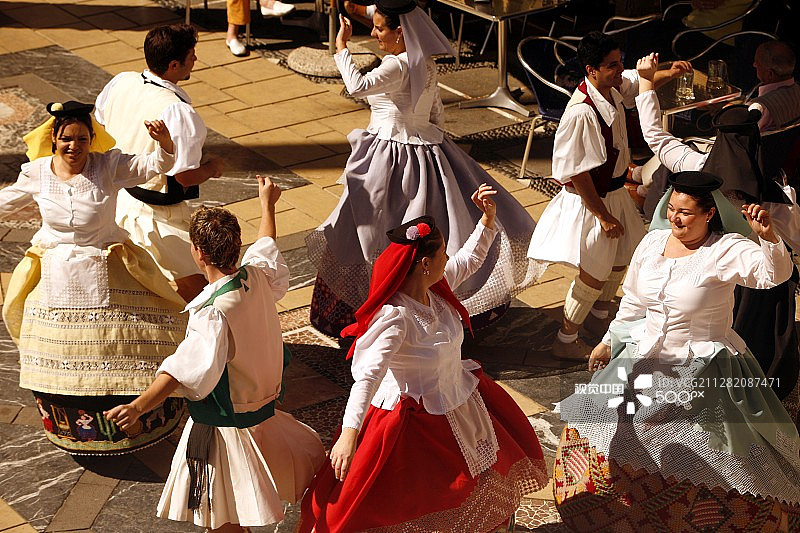 欧洲西班牙大加那利岛拉斯帕尔马斯图片素材