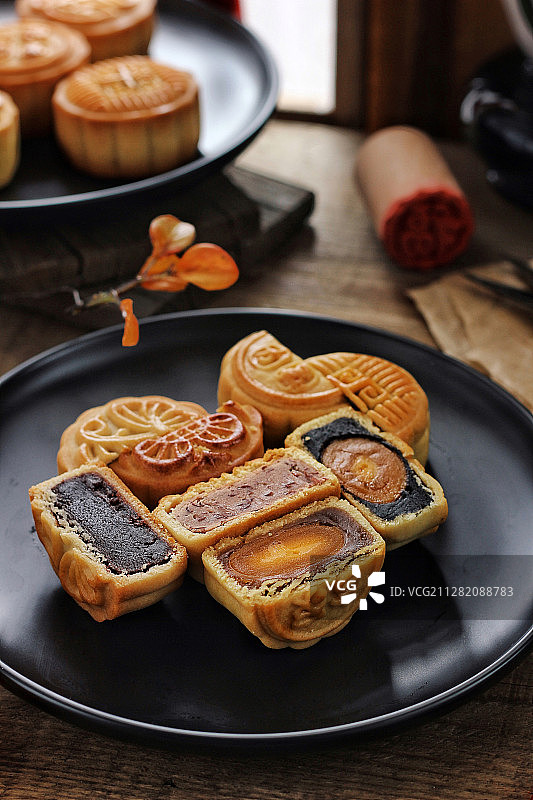 中秋月饼图片素材