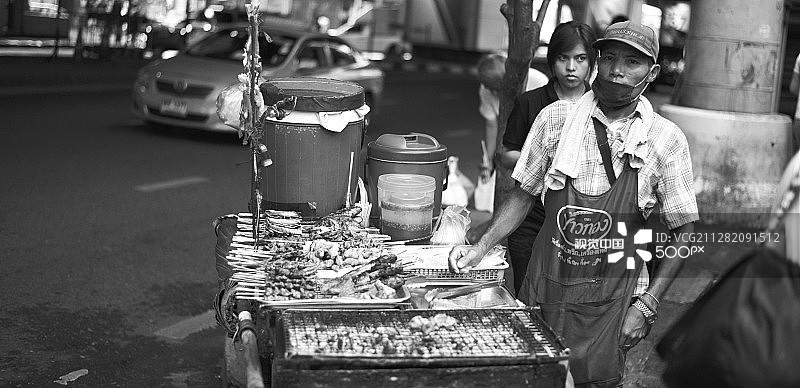 街头肉食图片素材