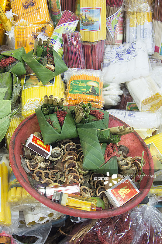泰国清迈瓦洛洛市场槟榔图片素材