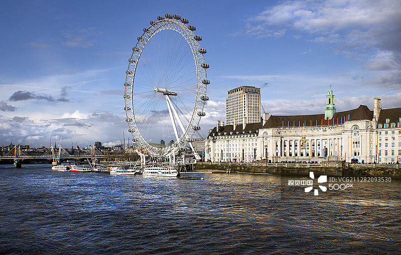 伦敦眼图片素材