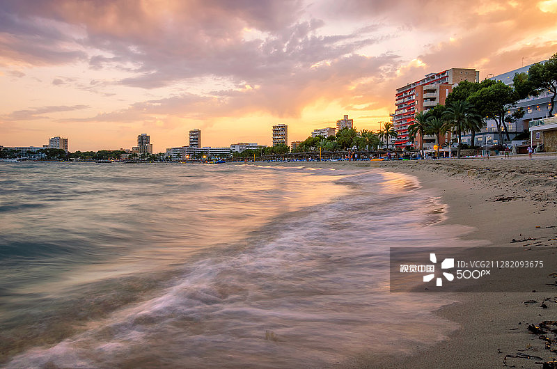 马加卢夫海滩图片素材