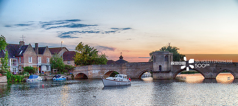 圣艾夫斯日落图片素材
