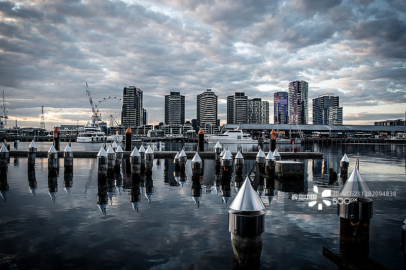 墨尔本船坞区图片素材
