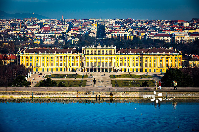 奥地利维也纳美泉宫图片素材