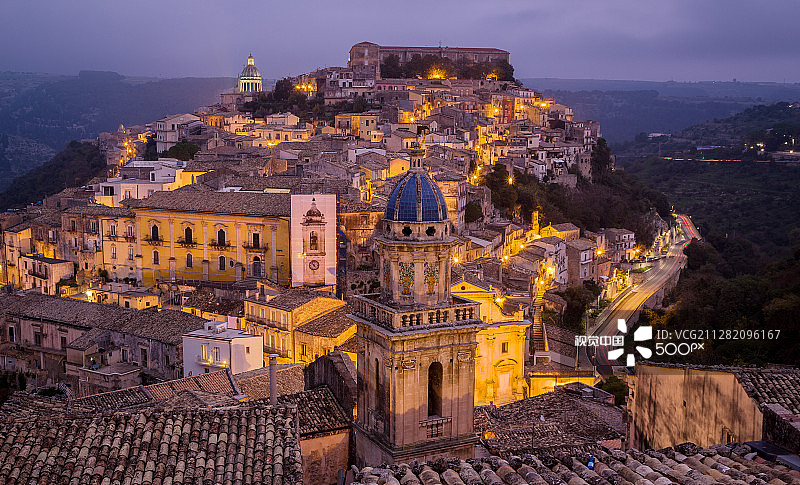 拉古萨的傍晚图片素材