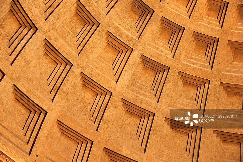 万神殿穹顶图片素材