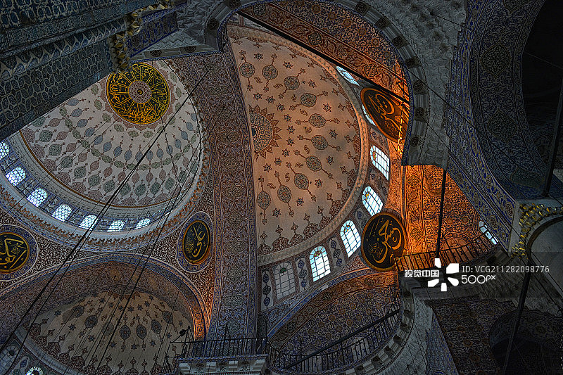 新清真寺内部图片素材