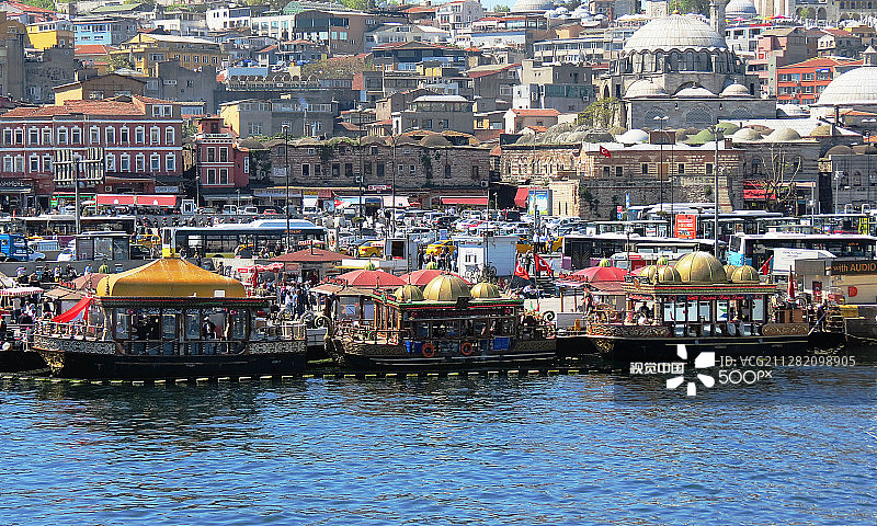 伊斯坦布尔：土耳其的旅游城市，清真寺图片素材