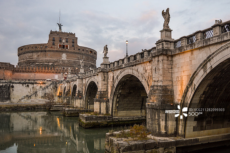 罗马圣天使堡图片素材