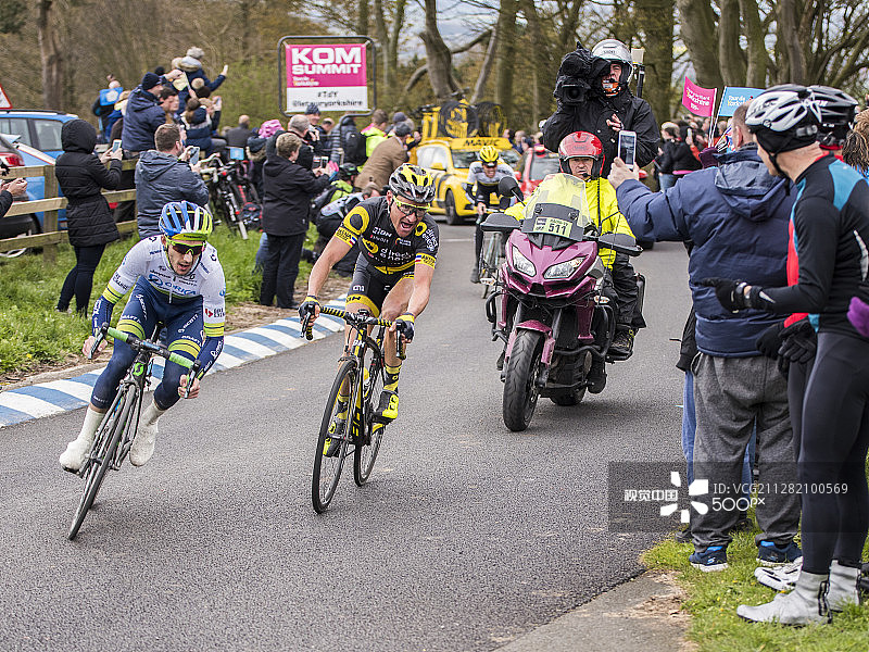 Direct Energie车队的托马斯·沃克勒在斯卡伯勒奥利弗山赛段的比赛图片素材