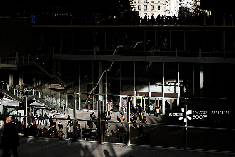 巴黎夏特莱-大堂区图片素材