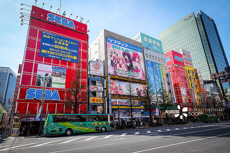 秋叶原图片素材