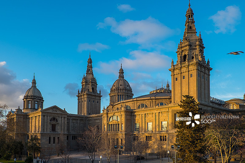 金色博物馆图片素材