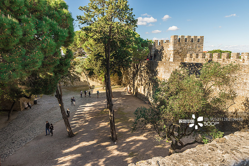 圣若热城堡内景图片素材