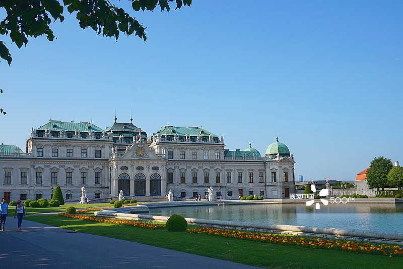 美景堡城堡图片素材