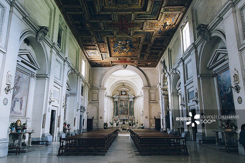 圣卡斯蒂略地下墓穴图片素材