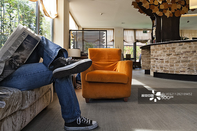 新闻和沙发图片素材