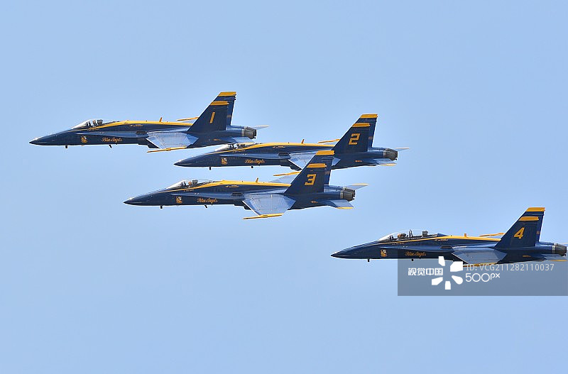 蓝色天使图片素材