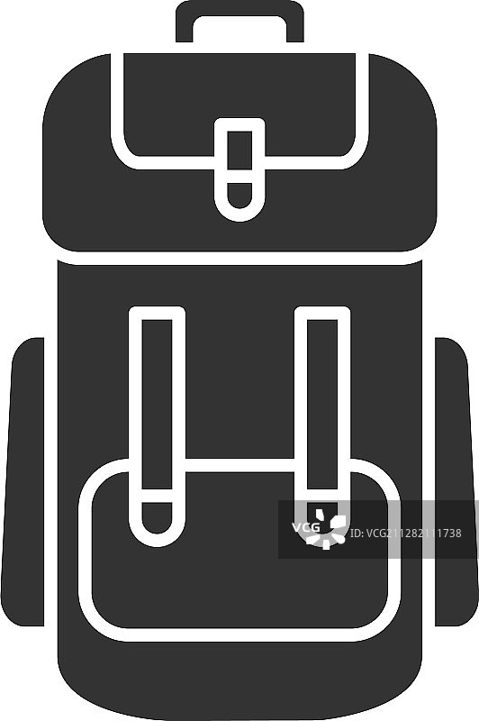 露营背包标志符号图片素材