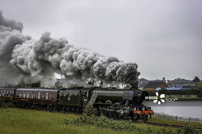 飞翔的苏格兰人号列车图片素材