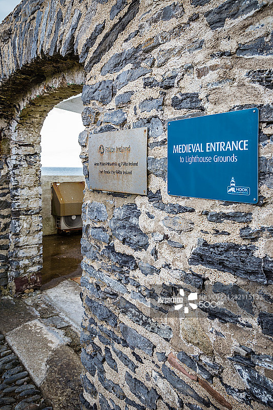 爱尔兰胡克角灯塔图片素材