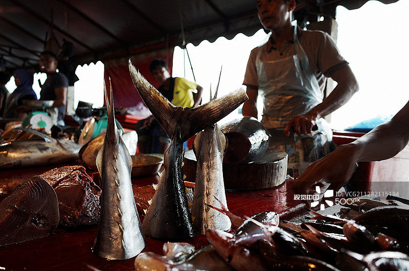 亚庇，马来西亚图片素材