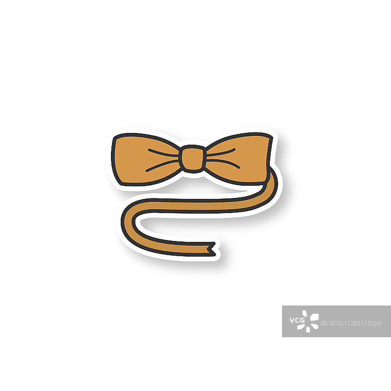 领结补丁图片素材