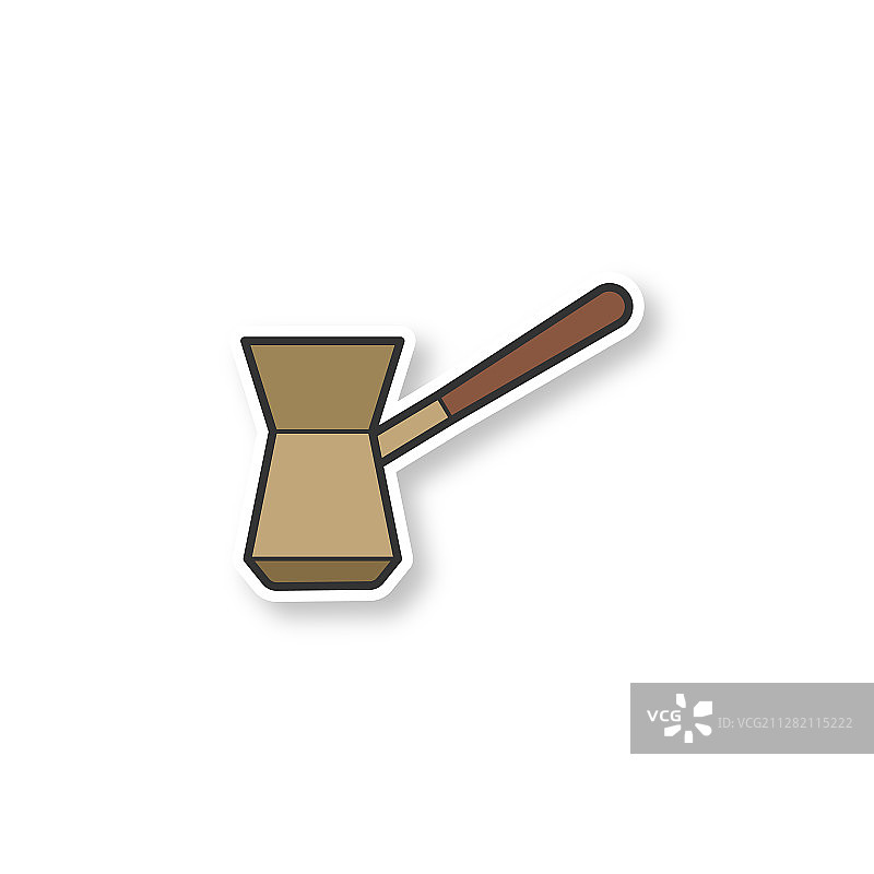 土耳其咖啡壶图案图片素材