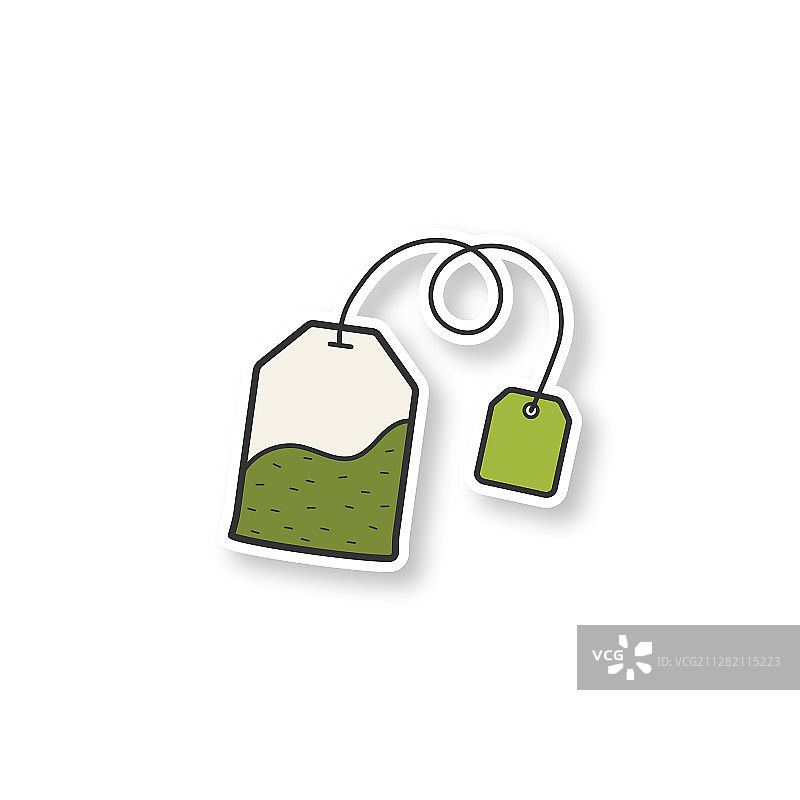 茶包贴片图片素材