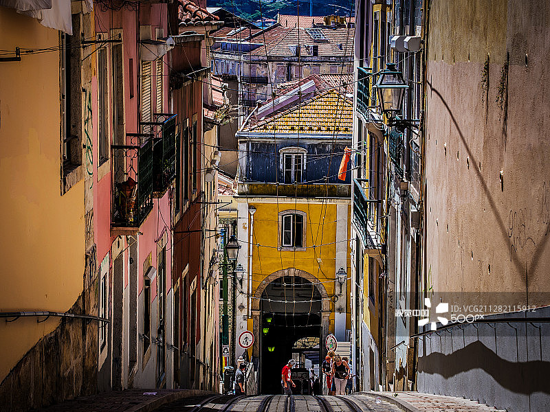 里斯本传统街景图片素材
