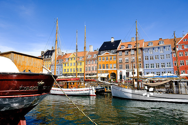 哥本哈根新港图片素材