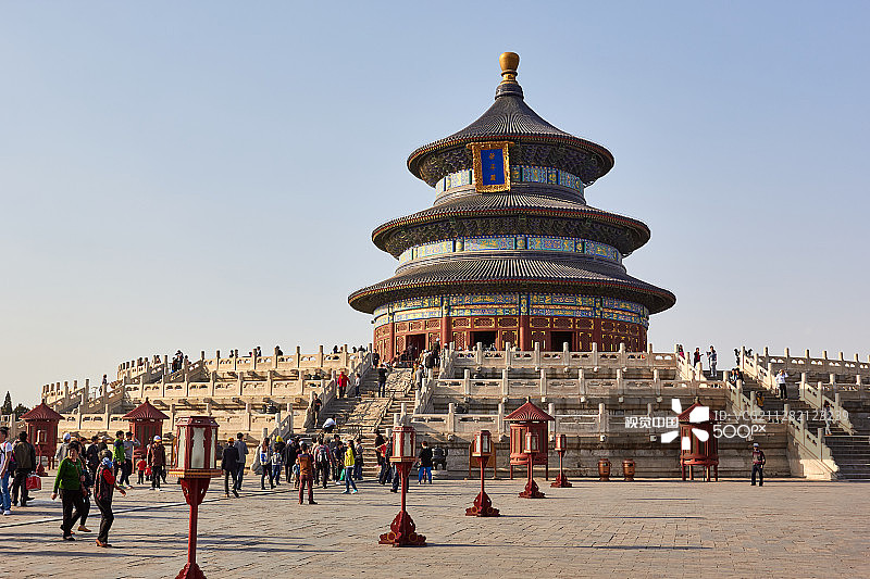 中国北京天坛图片素材