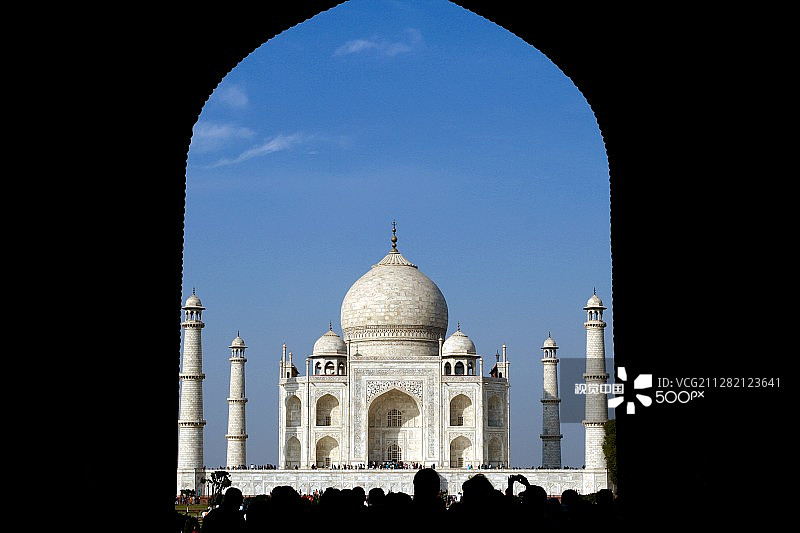 最著名的爱情象征：泰姬陵图片素材