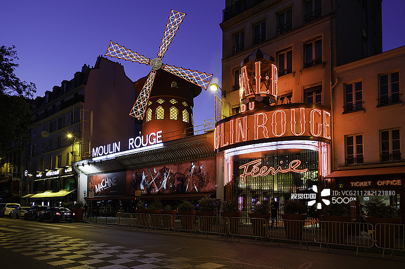 巴黎红磨坊图片素材