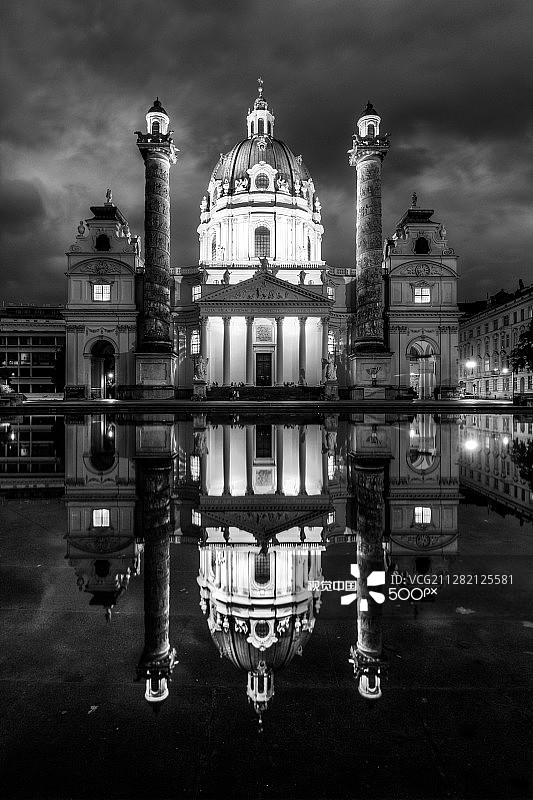 卡尔教堂图片素材