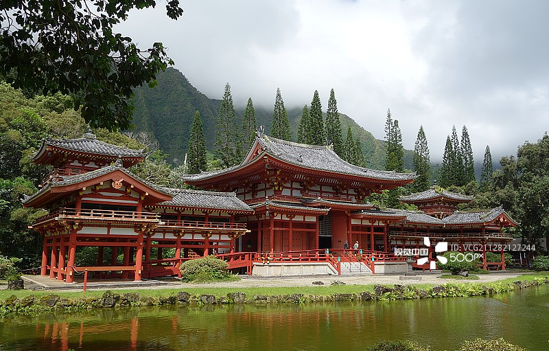 夏威夷瓦胡岛平等院图片素材