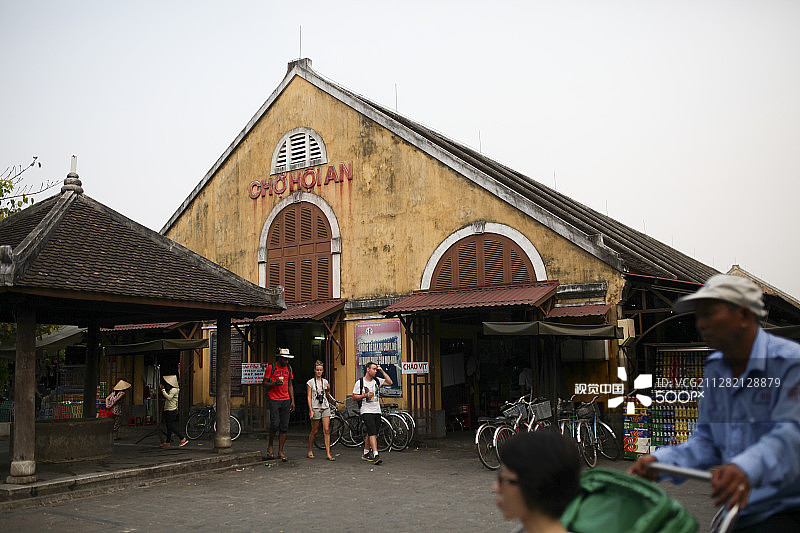 越南会安游客图片素材